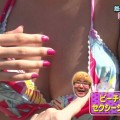 【素人キャプ画像】熱海でビキニの素人さんを脱がしてセクシーショットを撮る番組ってｗｗｗ