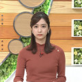 【田村真子キャプ画像】TBS女子アナウンサーのニット越しおっぱい！